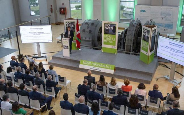 Euskadi impulsa el proyecto Basque Zirkular Metals con el objetivo de liderar la nueva industria circular del acero en Europa.