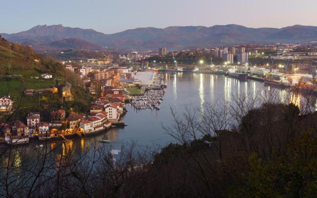 Vistas panorámicas de Pasaia.