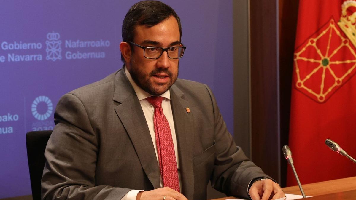 Javier Remírez, vicepresidente del Gobierno de Navarra.