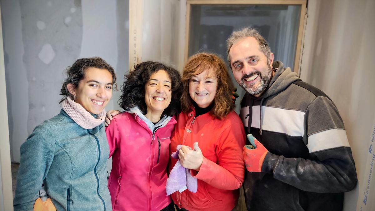 La casa construida por la asociación se encuentra en Orduña.