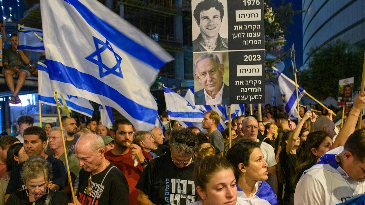 Huelga general en Israel para reclamar un acuerdo con Hamás