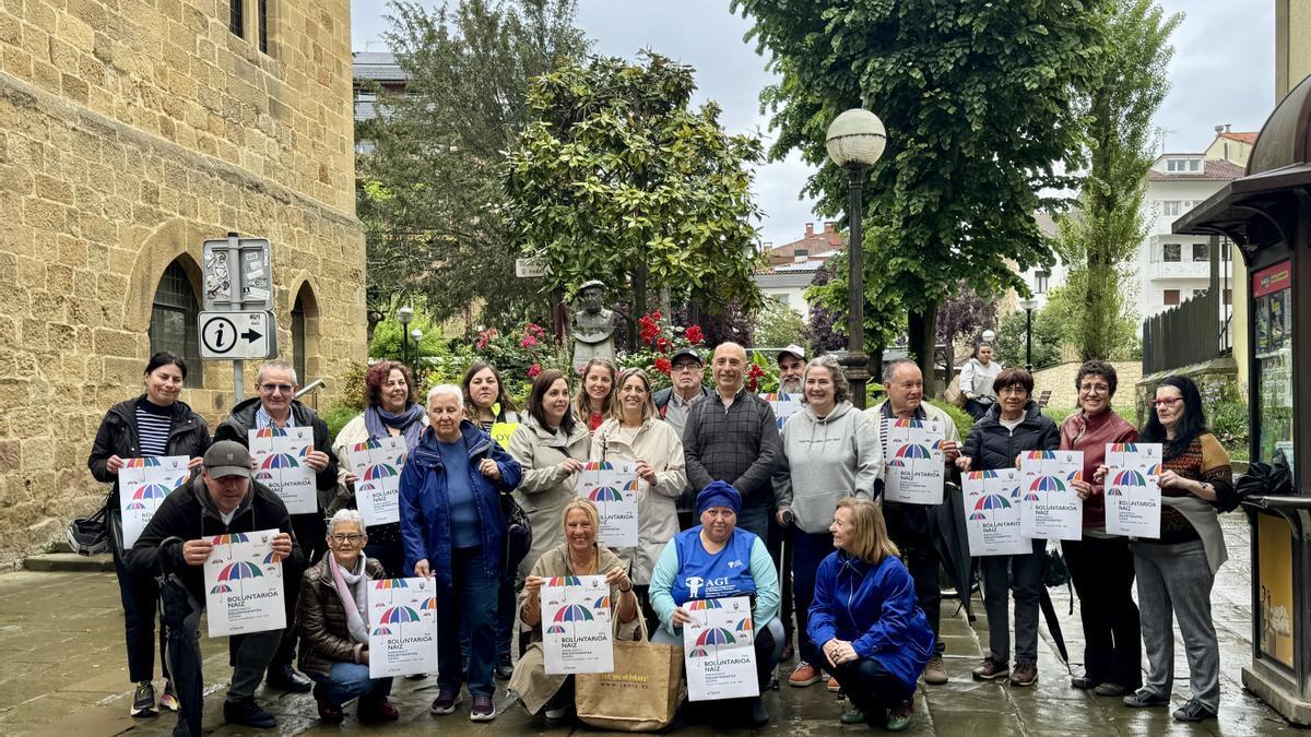 Presentación de la quinta Feria del Voluntariado de Zarautz.