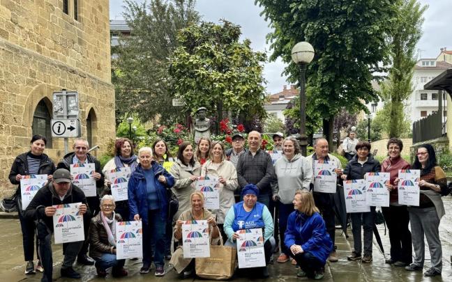 Presentación de la quinta Feria del Voluntariado de Zarautz.