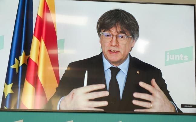 Al president expatriado Carles Puigdemont no le ha sorprendido que el Tribunal Supremo confirme la decisión de no aplicarle la ley de Amnistía / E.P. Al president expatriado Carles Puigdemont no le ha sorprendido que el Tribunal Supremo confirme la decisión de no aplicarle la ley de Amnistía