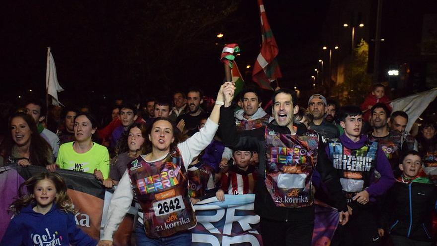 La Korrika en una edición anterior.