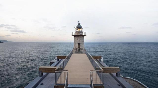 El Faro de Santa Catalina es el único que se puede visitar en Euskadi.
