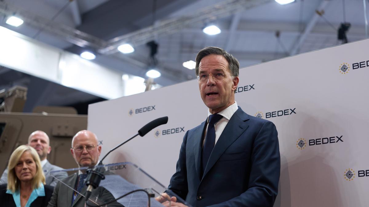 El secretario general de la OTAN, Mark Rutte