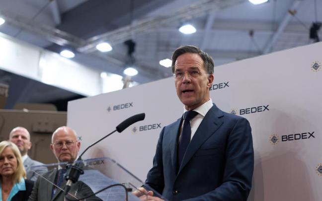 El secretario general de la OTAN, Mark Rutte