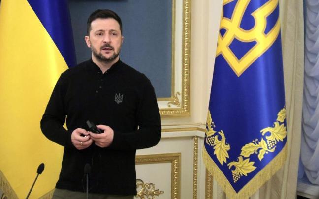 El presidente de Ucrania, Volodimir Zelenski. / EP El presidente de Ucrania, Volodimir Zelenski.