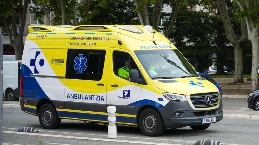 Imagen de archivo de una ambulancia medicalizada