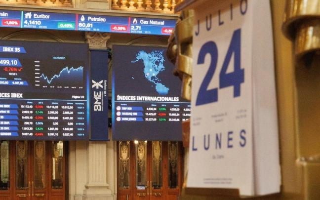 Los resultados electorales no afectaron al Ibex que apenas bajó un 0,29%.