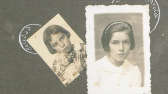 Imagen de una de las Niñas de la Guerra de Arrigorriaga