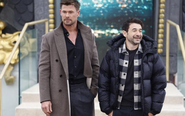 Chris Hemsworth, durante la presentación de su nueva película.