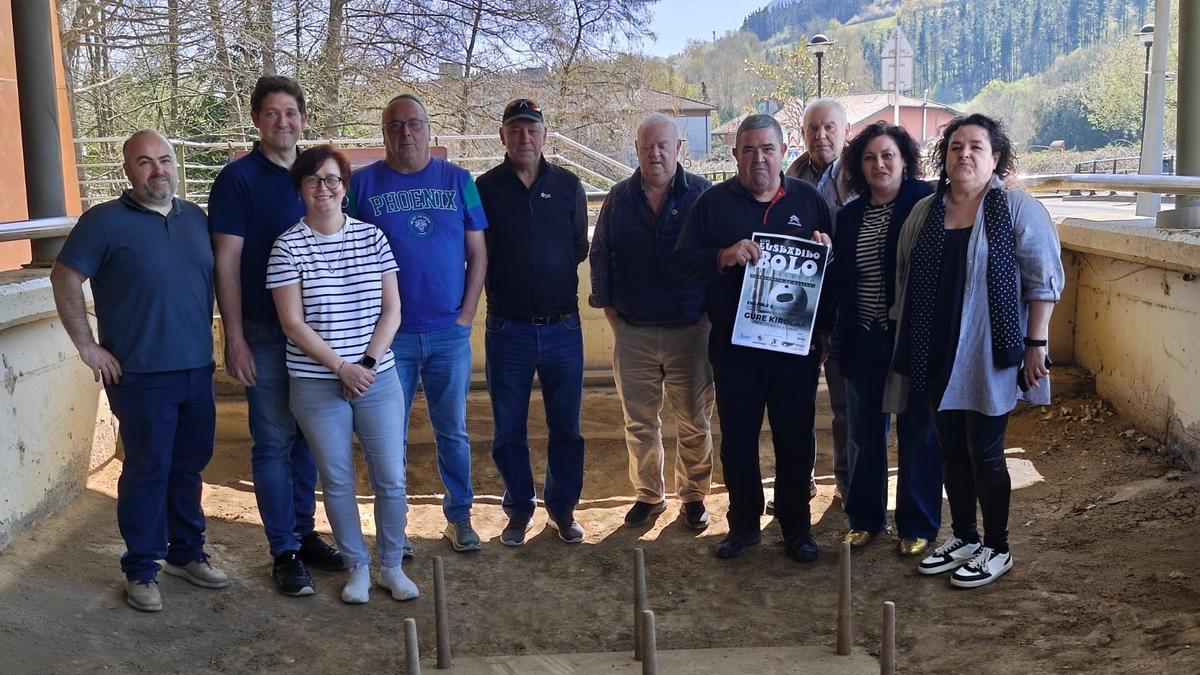 Acto de presentación del campeonato, el sábado.