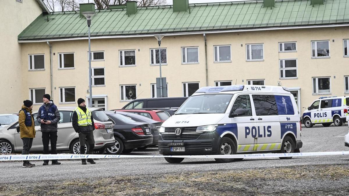 Policía finlandesa en una imagen de archivo.