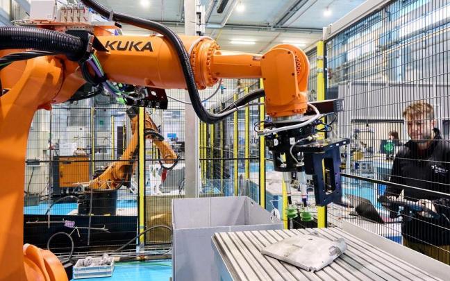 El 13 % de las grandes empresas vascas utilizan la Robótica.