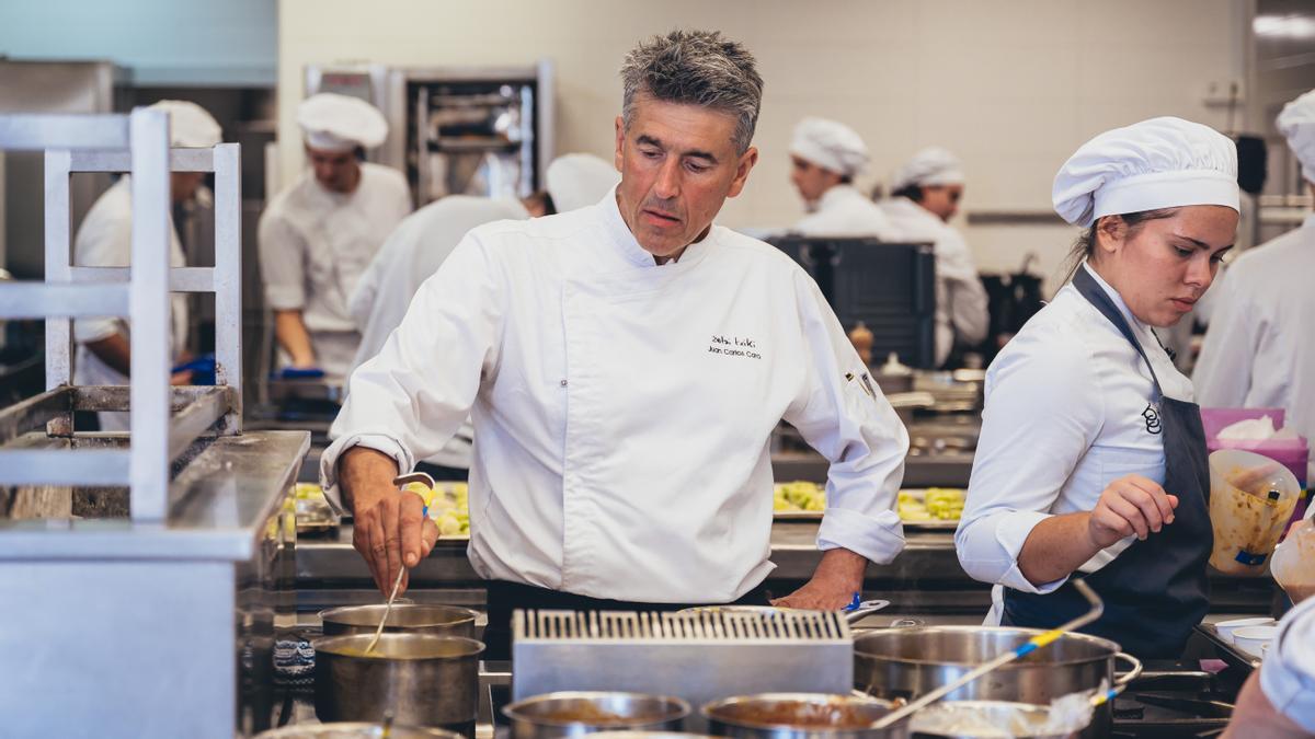 Juan Carlos Caro, del Restaurante Zelai Txiki.