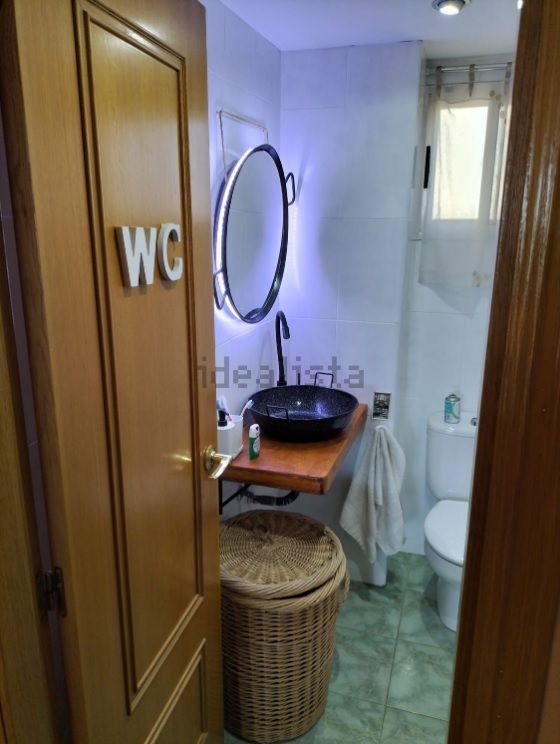 El 'baño-paella', visto desde fuera.