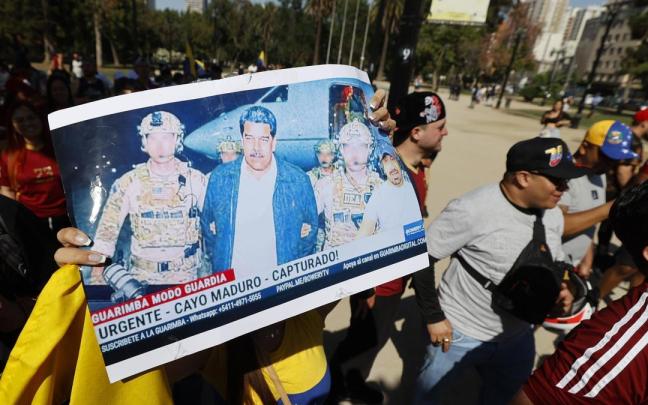 En imágenes: EEUU ataca a Venezuela y captura a Maduro