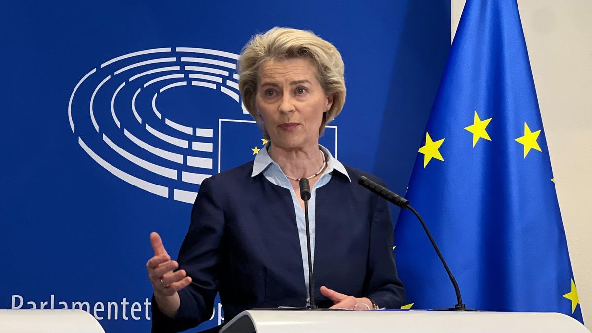 Ursula von der Leyen, máxima favorita para repetir al frente de la Comisión Europea encabezando la lista del Partido Popular Europeo.