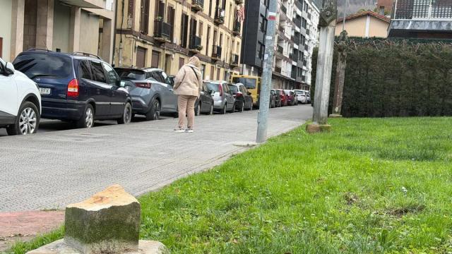 La cruz se encontraba en el barrio de Tabira