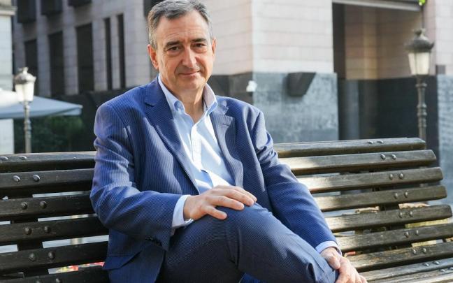 El presidente del EBB, Aitor Esteban
