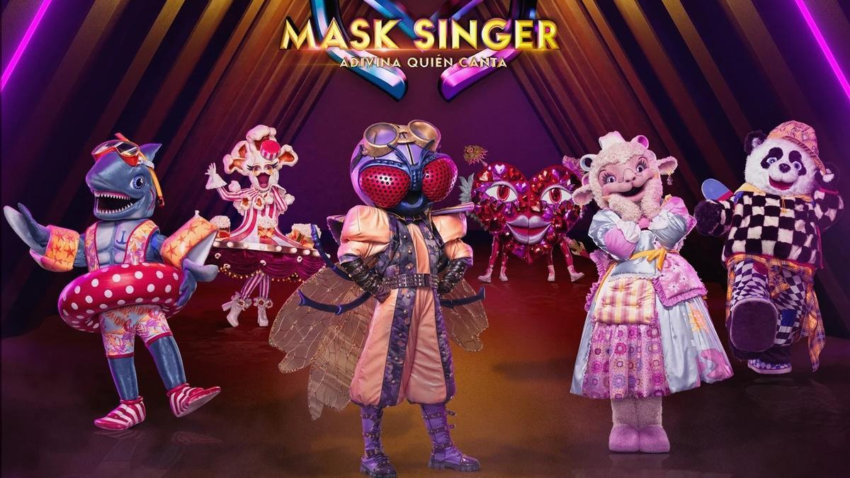 Tiburón, Palomitas, Mosca, Corazón, Oveja y Panda, nuevas máscaras del programa ‘Mask Singer’