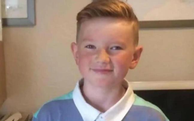 Imagen de Alex Batty cuando desapareció.