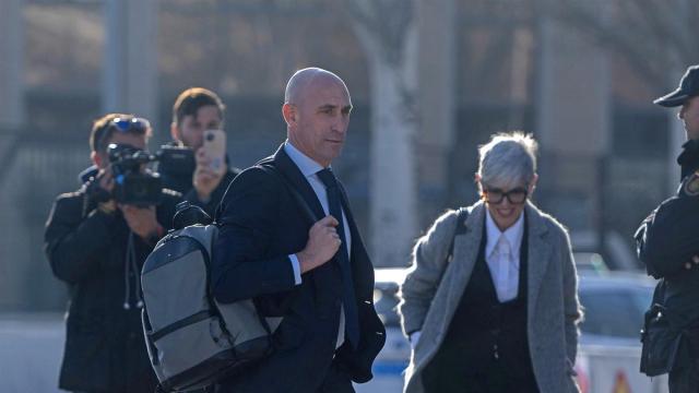 El expresidente de la Real Federación Española de Fútbol (RFEF) Luis Rubiales a las puertas de la Audiencia Nacional. / EP El expresidente de la Real Federación Española de Fútbol (RFEF) Luis Rubiales a las puertas de la Audiencia Nacional.