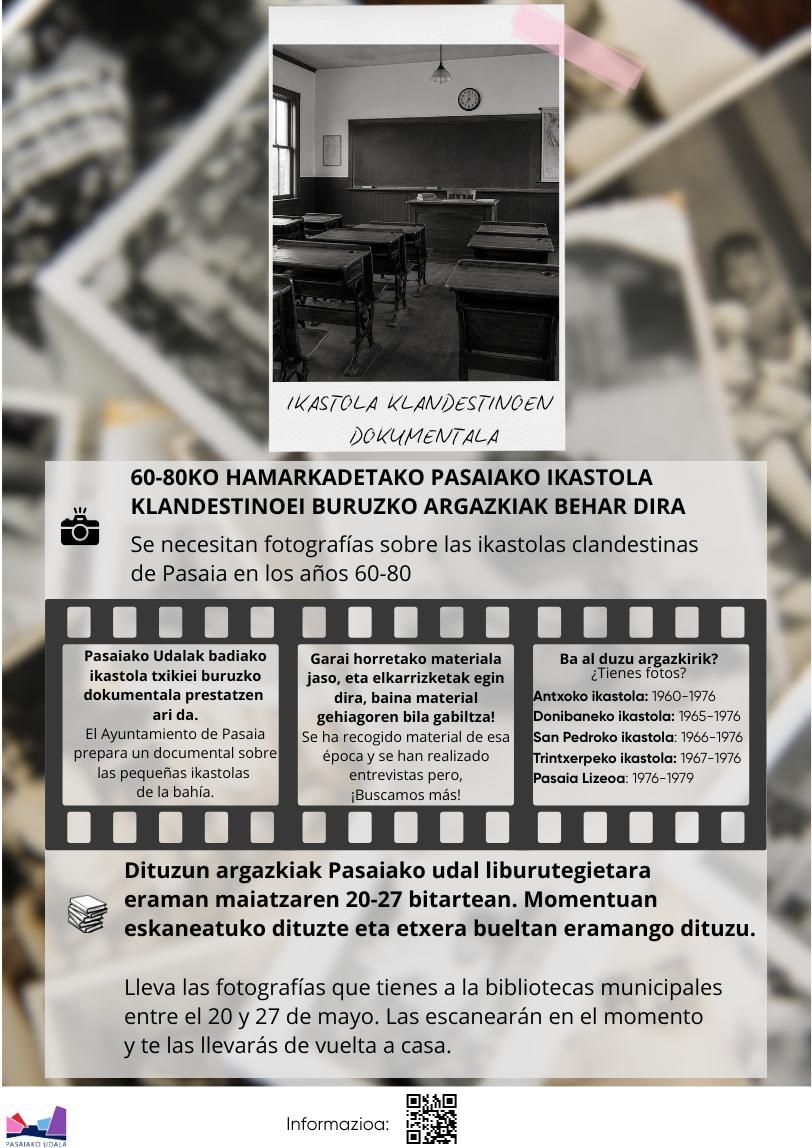 Cartel con el llamamiento ciudadano.