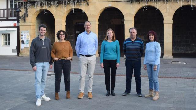 Concejales del equipo de gobierno de Urnieta.