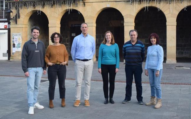 Concejales del equipo de gobierno de Urnieta.