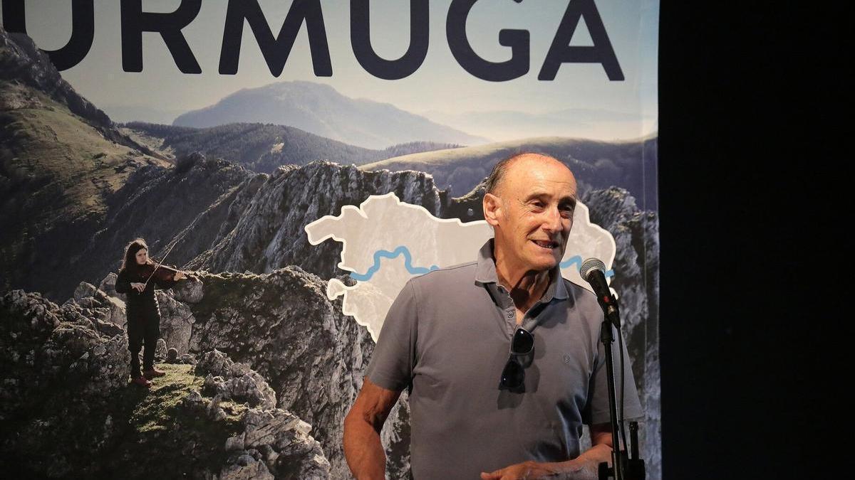 Felipe Uriarte, aurkezpen batean.