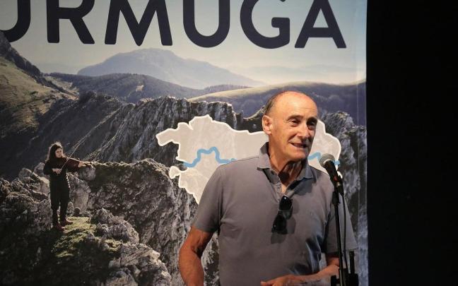 Felipe Uriarte, aurkezpen batean.