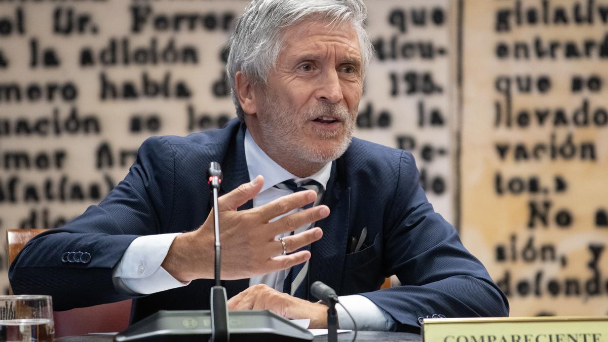 El ministro del Interior, Fernando Grande-Marlaska.