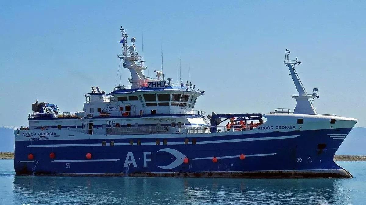 Tres fallecidos en el naufragio del 'Argos Georgia' en Malvinas