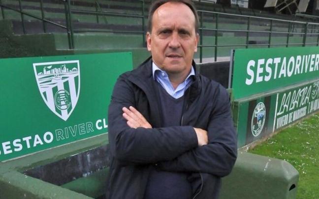 Carlos Lasheras, director deportivo del Sestao River