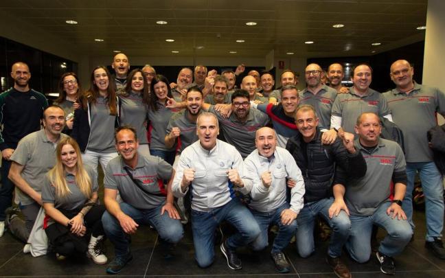 Alfredo Morales, con la candidatura de UGT que ganó las elecciones sindicales