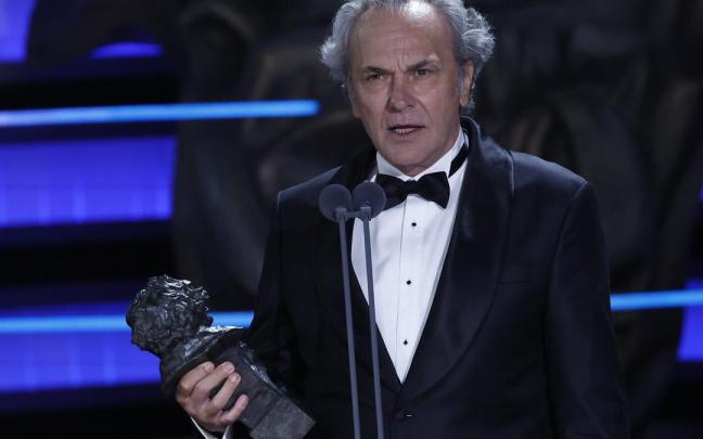 José Coronado, con el Goya a mejor actor de reparto.