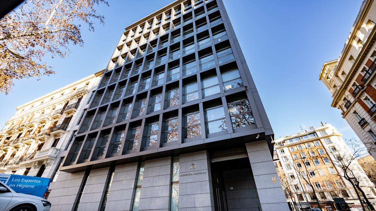 Fachada de la Audiencia Nacional