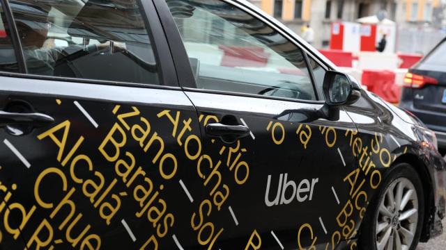Vehículo de Uber.