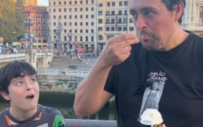 Los Katamierdas probando los helados más raros de Bilbao