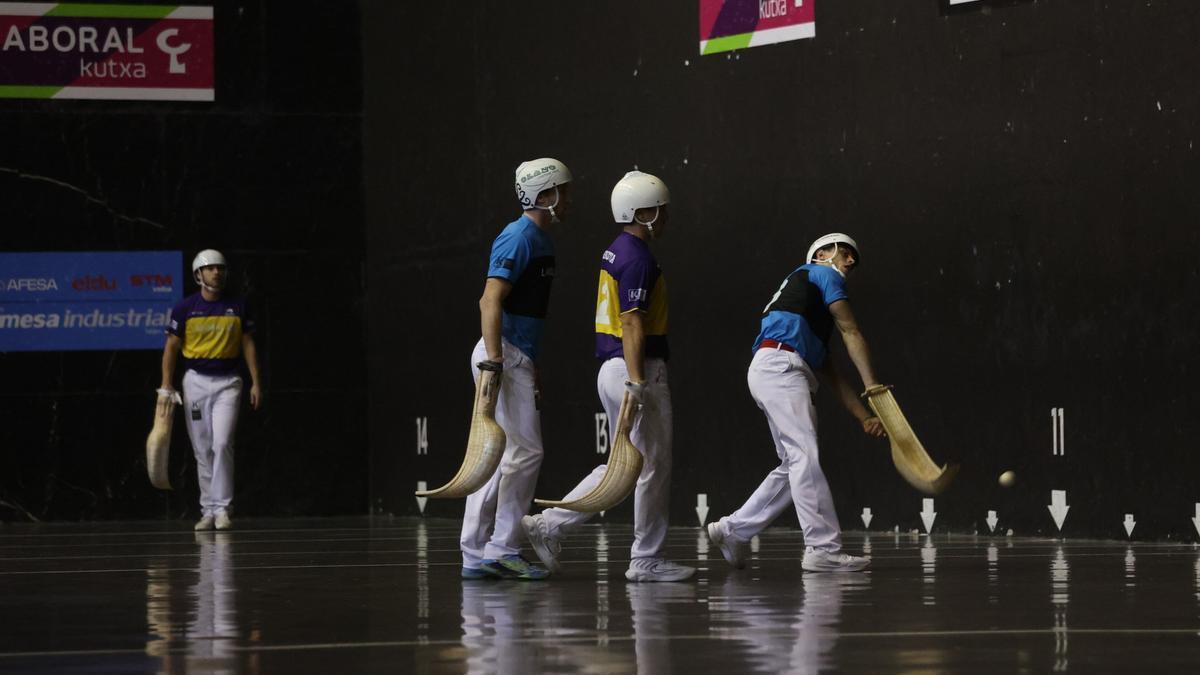 En imágenes: Laduche-Manci superan a Urrutia-Basque en la segunda jornada de la liguilla de semifinales del Winter Series.