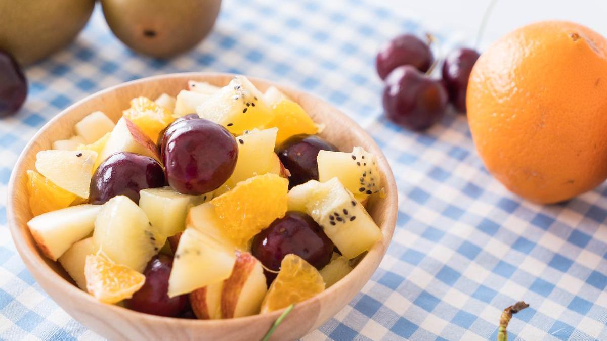 Bol de frutas.