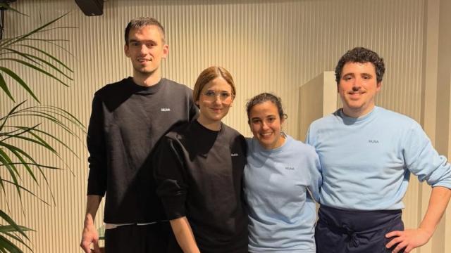 Mikel Toledo, Amaia Rodriguez, Rocío Maeso y Ander Rodriguez de Muina Taberna de Zumaia.