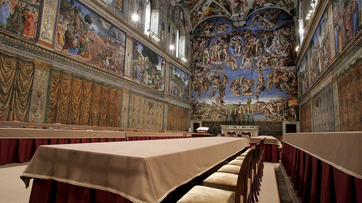 Imagen general de la Capilla Sixtina
