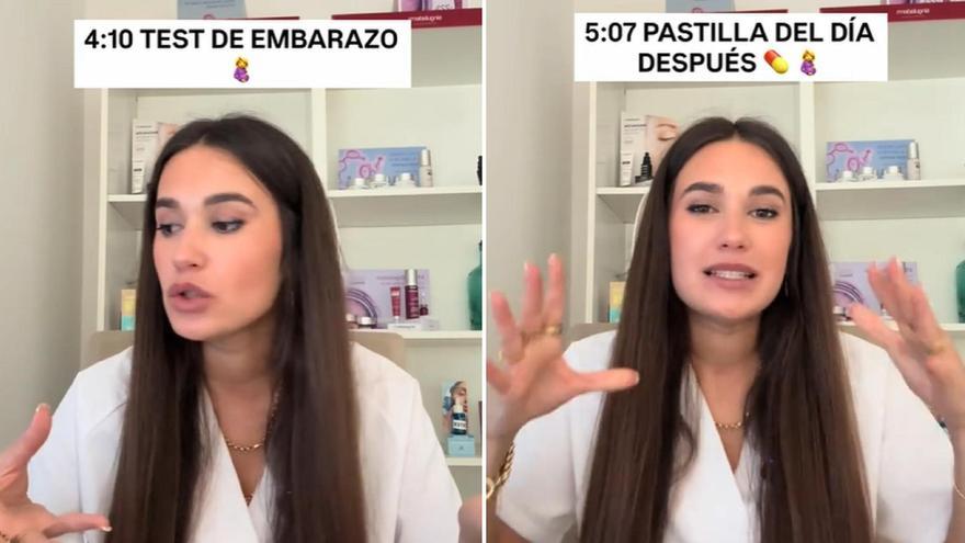 “Espero que no fuese para la persona del test de embarazo, que le dio positivo y quiso acabar con el embarazo, porque la píldora no es abortiva", explica.