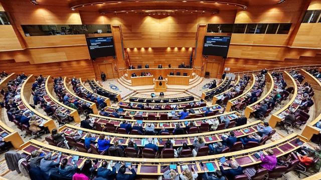 Vista general de una sesión plenaria, en el Senado / EP Vista general de una sesión plenaria, en el Senado