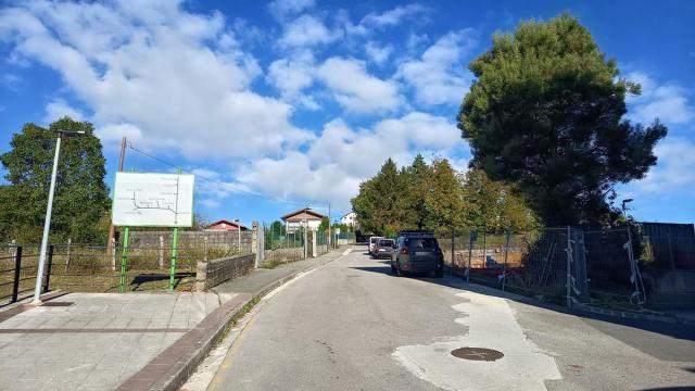 Carretera de Garratza que se cerrará el martes.