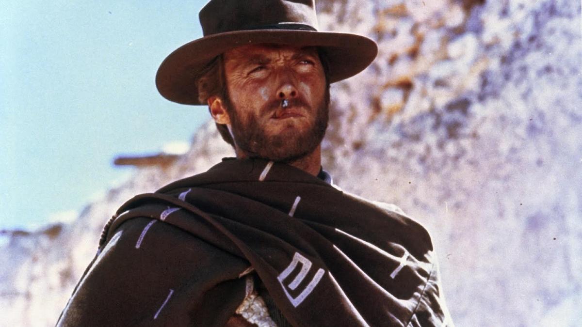 Clint Eastwood en 'Por un puñado de dólares'.